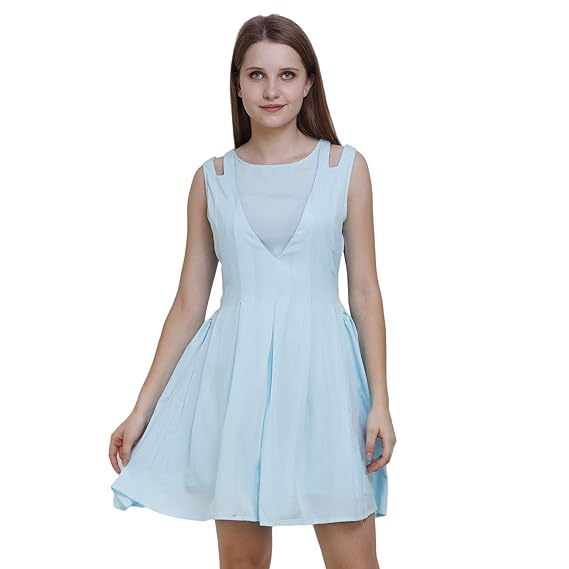 amazon sky blue dress