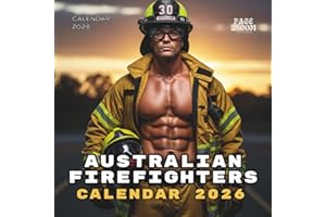 Hot Australian Firefighters 2026 Calendar: Fire Up Your Days with 12 Months of Heroic Aussie Firemen