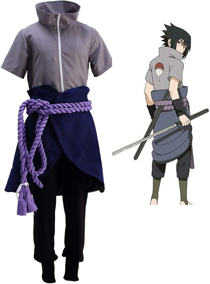 Another Me Anime Naruto Uchiha Sasuke Mens Halloween Party