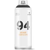 Montana Colors MTN 94 Black Matt Spray Paint, 400 ml