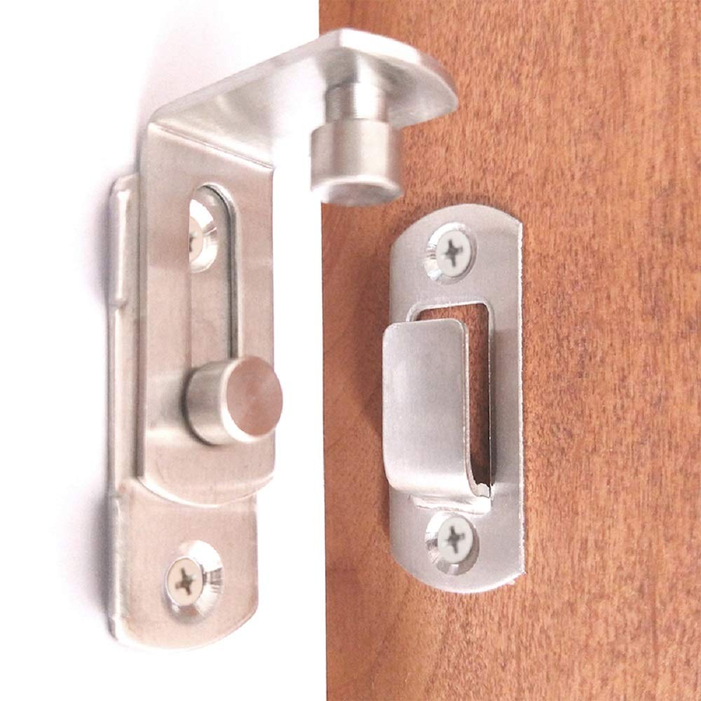 Stainless Steel 90 Degree Buckle flip Latch Right Angle Door Latch Lock