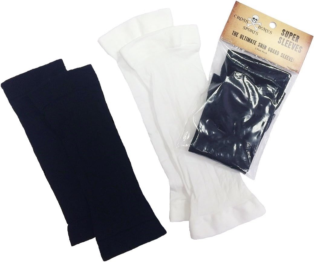 CrossBones Sports The Ultimate Soccer Player Shin Guard Sleeve Pack (6 Pair Pack)