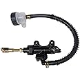 Vanlison Rear Brake Master Cylinder Compatible with Suzuki GSXR 600 750 1000 1100 GSX1300R Hayabusa RF600 RF900 SV650 SV1000 Bandit GSF 250 400 600 650