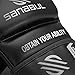 Sanabul Essential 4oz MMA Gloves for Men & Women, Professional Fighting Boxing Muay Thai Kickboxing Gloves for Sparring Grappling and Training, Metallic Silver Small/Medium