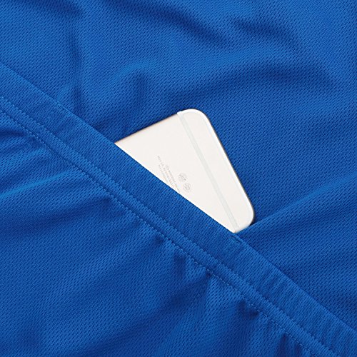 Spotti Men’s Cycling Bike Jersey Long Sleeve with 3 Rear Pockets