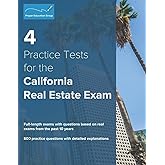 4 Practice Tests for the California Real Estate Exam: 600 Practice Questions with Detailed Explanations