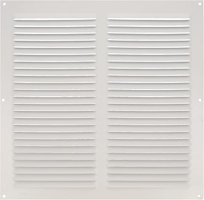 Amig Square Aluminium Grille 300x300mm White Vents for Ceiling