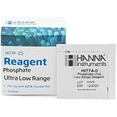 HI774-25 Hanna Instruments Phosphate Ultra Low Range Checker HC Reagents (25 Tests / 1 Pack)