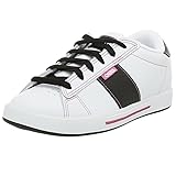 Osiris Women's Serve Sneaker,White/Black/Pink,5.5 M