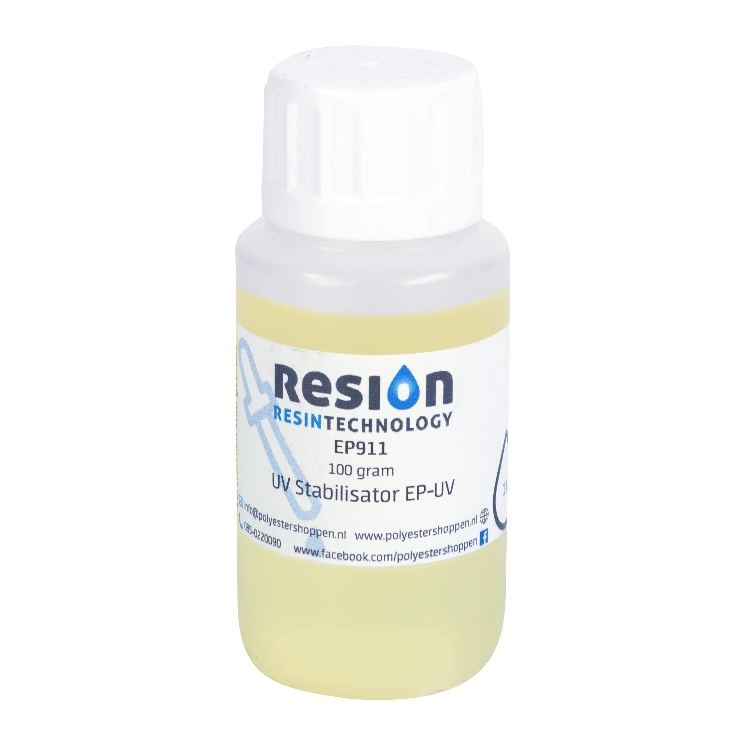 Epoxy UV stabiliser additive | Low odour, non-yellowing | Suitable for all epoxy resins (100)