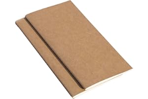 Wanderings A5 Traveler's Notebook Calendar Refill Inserts - 8 1/4 x 5 5/8 (21cm x 14.2cm) - January - December 2026 - A5 Calendar Planner Refills For Leather Travel Journals, Diaries and Planners