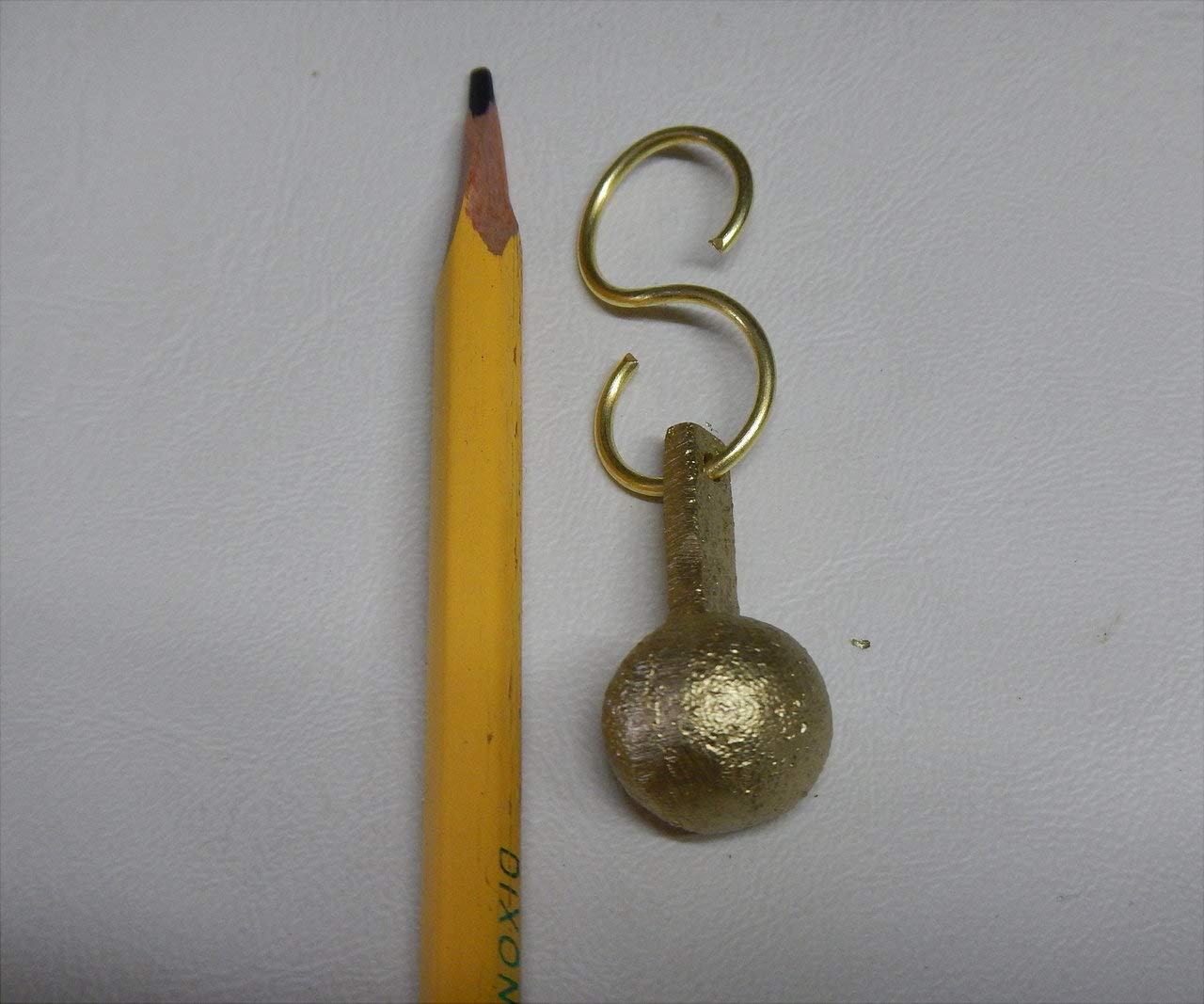 Nautical Decor Store Solid Brass Bell Clapper With Flexible