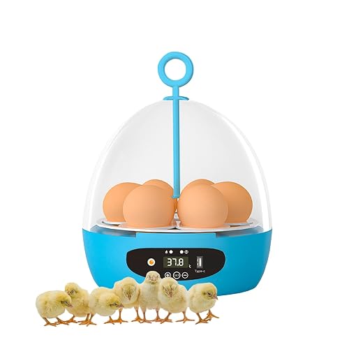 24 Egg Incubator With Automatic Turner & Humidity Display – Automatic Water Refill, 360° View, For Hatching Chicken, Duck, Quail Eggs