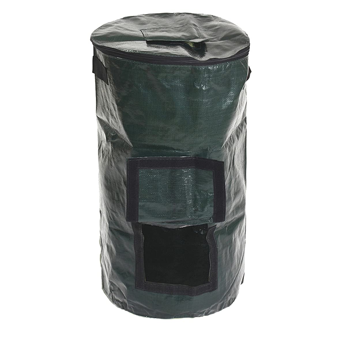 Mecozy Environmental Compost Bag Garden Waste Bin Homemade Organic Ferment PE Compost Bag for Garden Yard£¨L