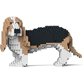 JEKCA Basset Hound 01S-M02 | Dog Plastic Building Blocks | Age 14+