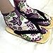 Edoten Japanese Womens Kimono Tabi Socks (L, D)