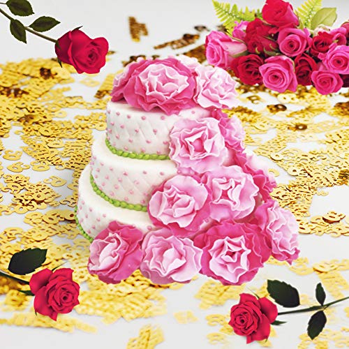 50th Anniversary Decorations Confetti Glitter Anniversary