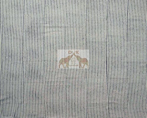 Block Print Fabric Indian Cotton Printed Fabric Soft Voile Whight Fabric Indian Designer Jaipuri Fabric