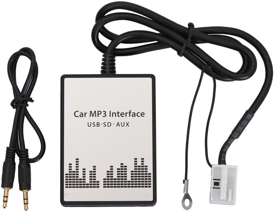 Moonet Digital USB SD MP3 player Aux 3.5mm Interface Audio In Adapter For VW Beetle EOS Fox Jetta Passat Polo Tiguan Touareg Touran AUDI A3 A4/S4 TT 12Pin