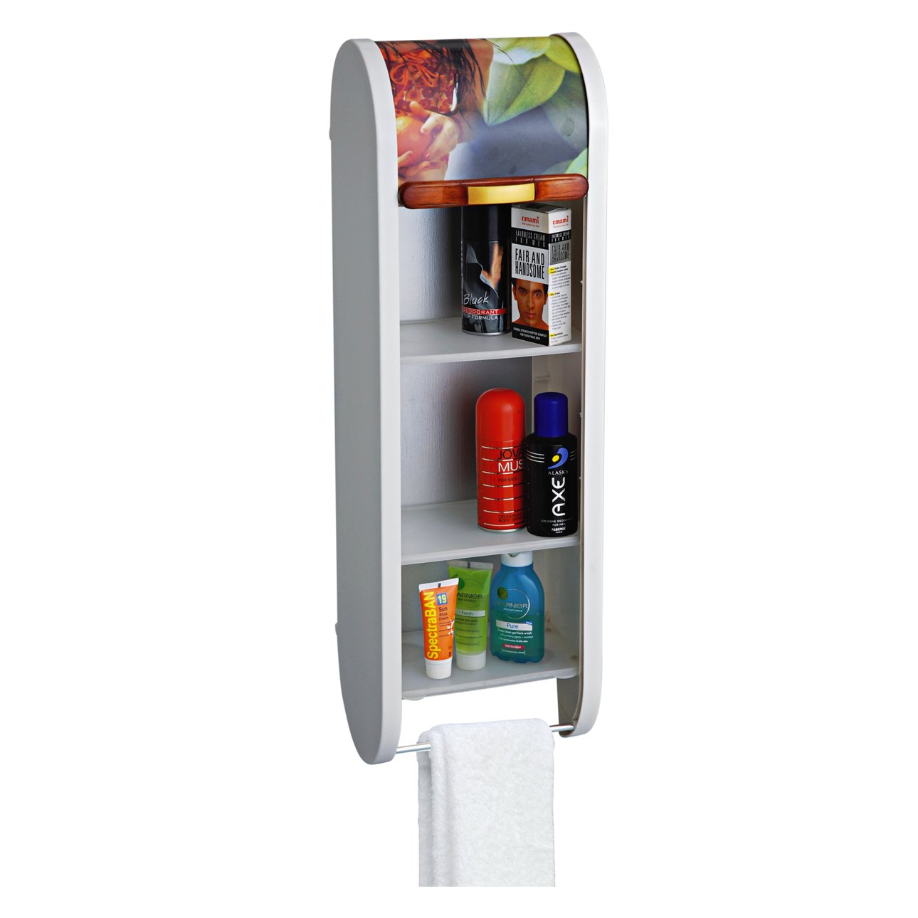Ciplaplast Brc 706 1 Roll Top Plastic Cabinet White Amazon In