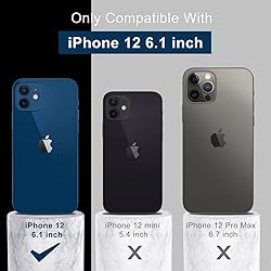 DEENAKIN Compatible with iPhone 12 Case with Screen
