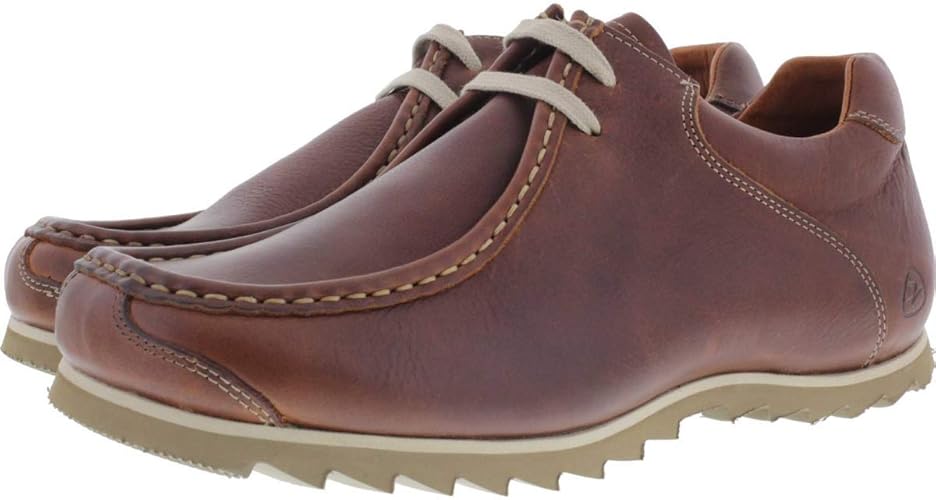 Snipe Model Wallaby Cuero Brown Leather Moccasin Lace Up Type 42283 220 Men Amazon De Schuhe Handtaschen