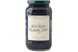 BUTO Stonewall Kitchen USDA Organic Wild Maine Blueberry Fruit Spread, 30 Ounce