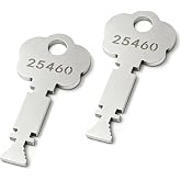 25460 Fire Alarm Box Key, Fits Gamewell and Elevator Fire Master Alarm Box | for Fire Fighting and Rescue 2 Pack