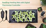 LERWAY Seedling Heating Mat with Digital Thermostat NTC Probe 52x25cm view 8