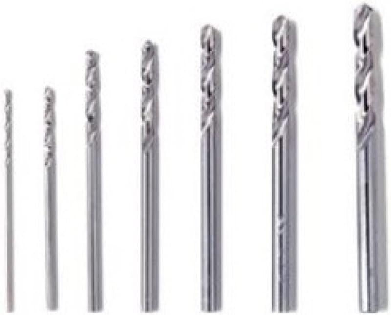 Dremel 628 Precision Drill Bits Set 7 Multipurpose Bits 0.8-3.2 mm
