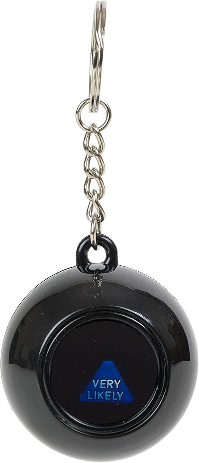 Funtime Gifts World's Smallest Infinity Ball Black - Tiny Fortune Teller