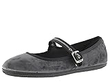 Victoria Women's Ballerina Ballet Flat, Grey, 5.5