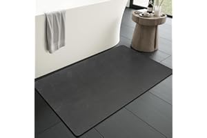 MontVoo Bath Mat Rug for Bathroom-Bathroom Mat Bathroom Rug Non Slip Absorbent Quick Dry Bathmat Shower Mats-Bathroom Floor M