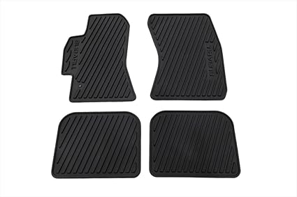 Amazon Com Subaru J501sag000 Legacy All Weather Mats Automotive