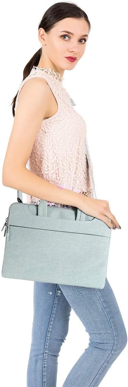 15-15.6 inch MacBook Pro 2012-2015 Notebook Computer Pink Denim Carrying Handbag Briefcase Sleeve Case Cover MOSISO Laptop Shoulder Bag Compatible with 2019 MacBook Pro 16 inch A2141