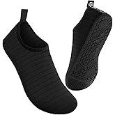 Metog Men Women Water Shoes Quick-Dry Aqua Socks Barefoot Slip-on for Beach Swim Sport Surf Yoga Exercise