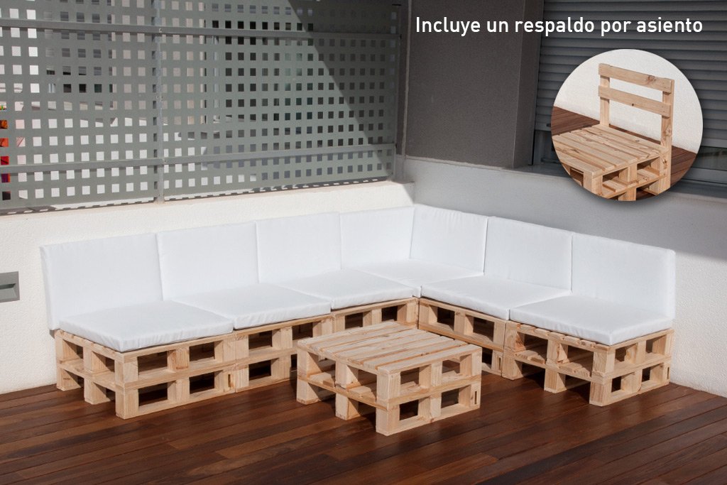 Chill Out Basic 7 [Ecksofa weiß mit Rückenlehnen Boltambolta günstig