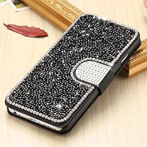 Galaxy Note 8 Case,Note 8 Wallet Case,Jesiya Luxury Shiny Crystal Sparkle Rhinestone Cover Bling Daimond Lagging PU Leather Flip Card Slot Folio Shell Glitter Kickstand Case For Samsung Galaxy Note 8