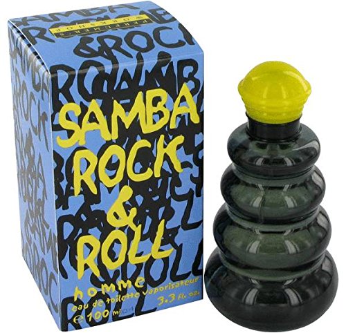 Samba Rock & Roll By Perfumers Workshop For Men. Eau De Toilette Spray 3.3 OZ