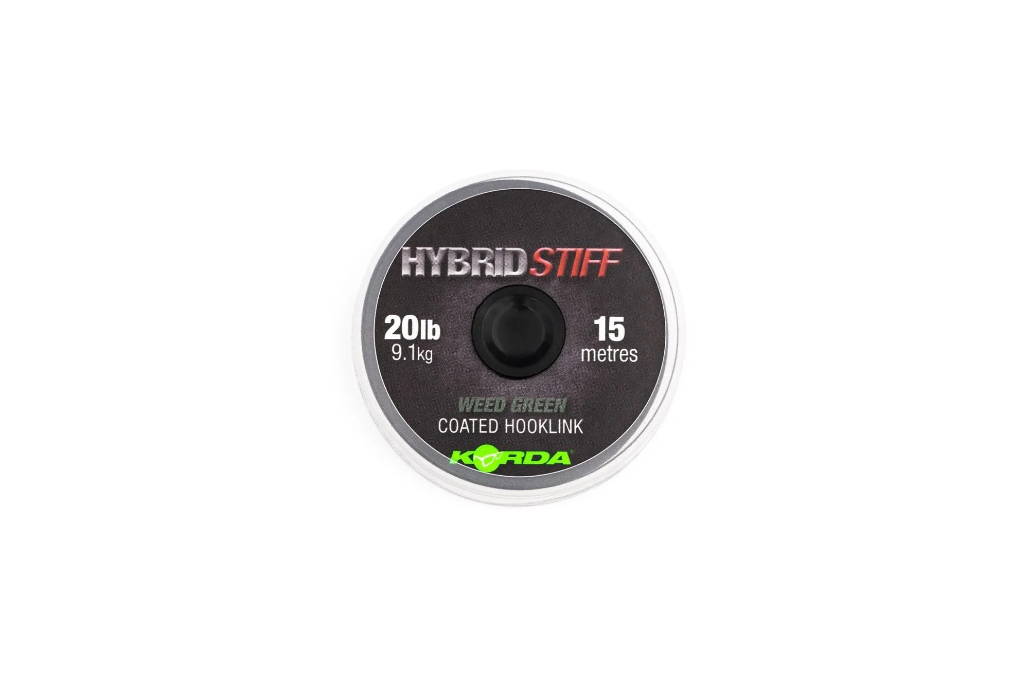 Korda Hybrid Stiff Gravel Brown Coated Braid, 20lb 15m, Stiff and Strong, Easy to Strip, Perfect for Combi Rigs