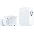 GE Wireless Motion-Sensing Control Transmitter with 1 Grounded Outlet Receiver, White, Up to 30ft. Detection Range, Off After 10 Mins, for Lamps and Other Indoor Lighting, 12751