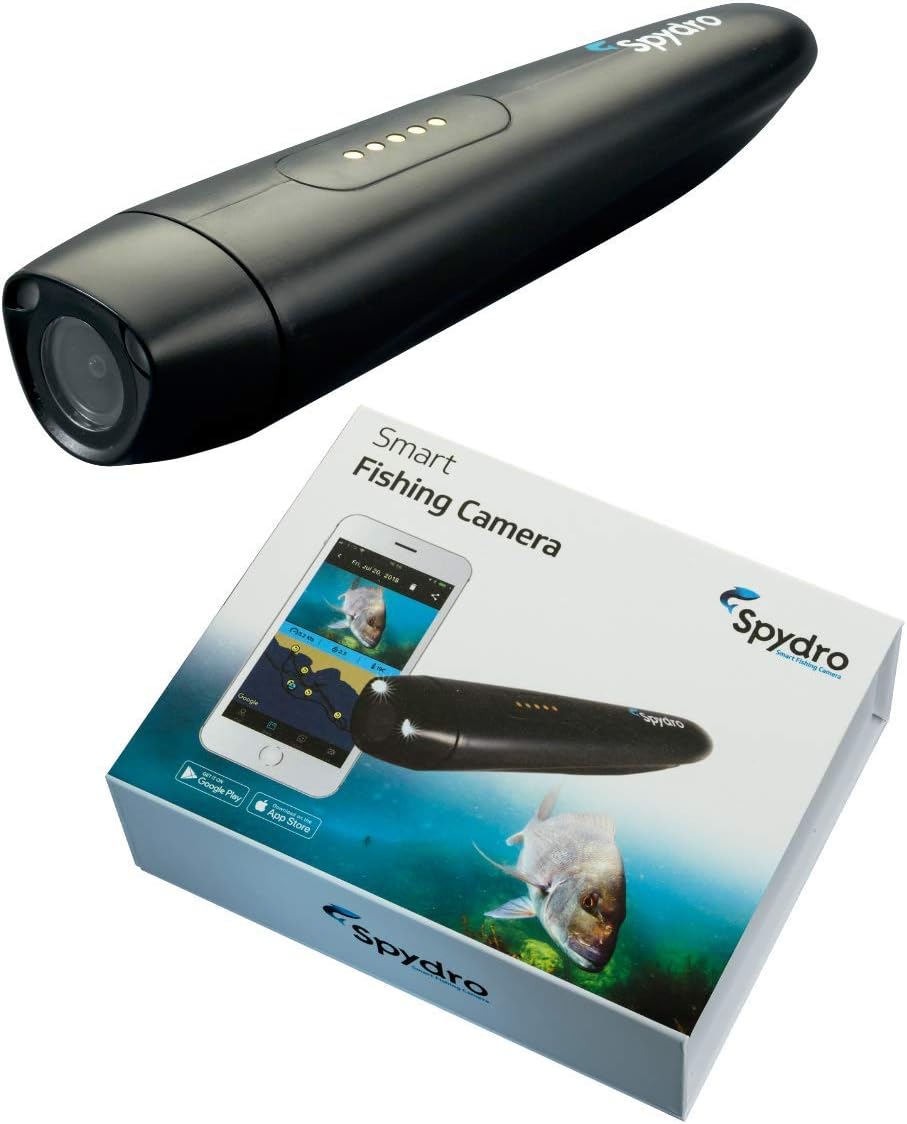 SPYDRO 332-SPYDRO16 Unisex's Waterproof Fishing Underwater Camera 16gb, Grey, 16 GB