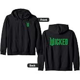 Wicked Logo Front &amp; Back Zip Hoodie