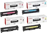 Canon 718 Black Cyan Magenta Yellow Toner Cartridges Multipack for i-SENSYS view 1
