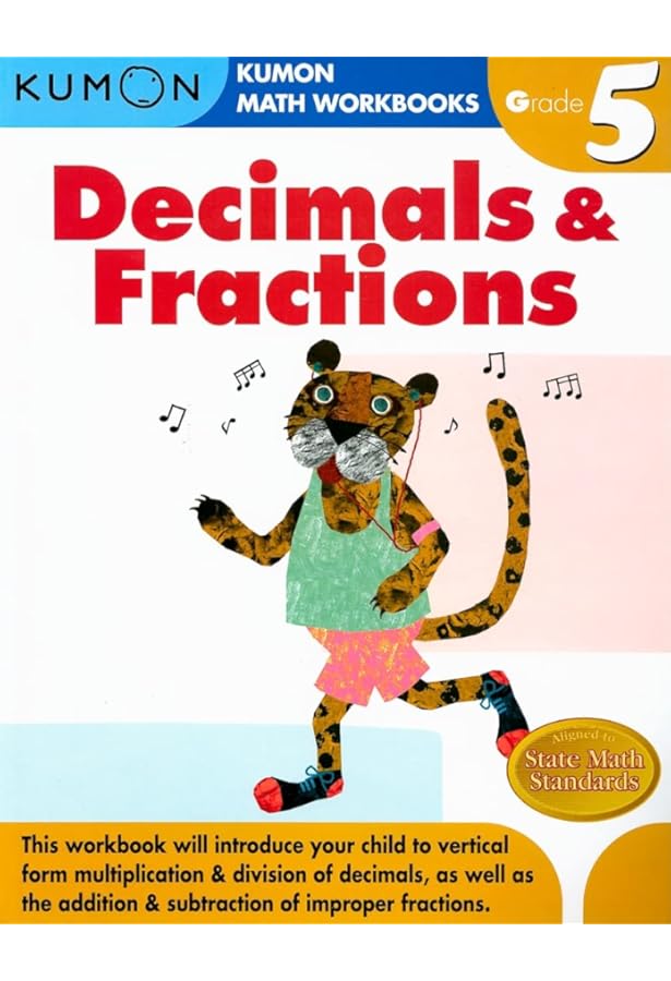 Kumon Workbooks Grade 5 Complete Set (5 Books