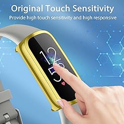 Vanjua Compatible with Fitbit Luxe Screen Protector
