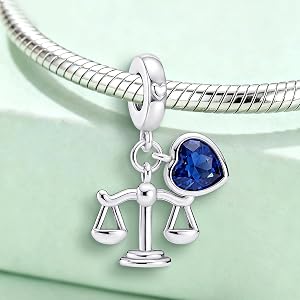 1PC Silver Constellation Exquisite Beads Charms for Women | Bracelets Charm DIY and Daily Outfit Matching Jewelry Decoration