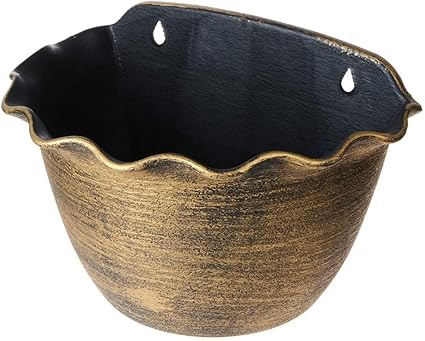 Inllex Hanging Pots, Wall Planters/Hanging Vases Mounted Succulent Air Plants Pots, Modern Indoor Decor for Home and Office- Set of 2 Pots