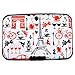 Aluminum Wallet RFID Blocking Metal Business ID Credit Card Holder Hard Case (Landmarks of Paris)