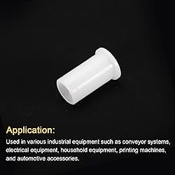 uxcell 12pcs Flanged Sleeve Bearings Plastic